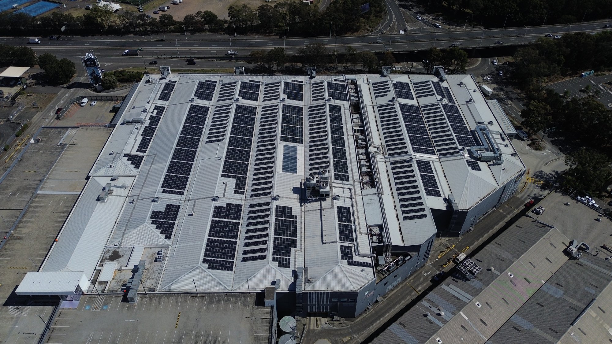 Large format retail roofing